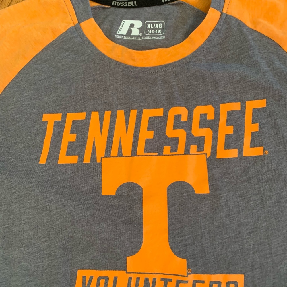 Men’s Tennessee Volunteers Raglan Tee size XL